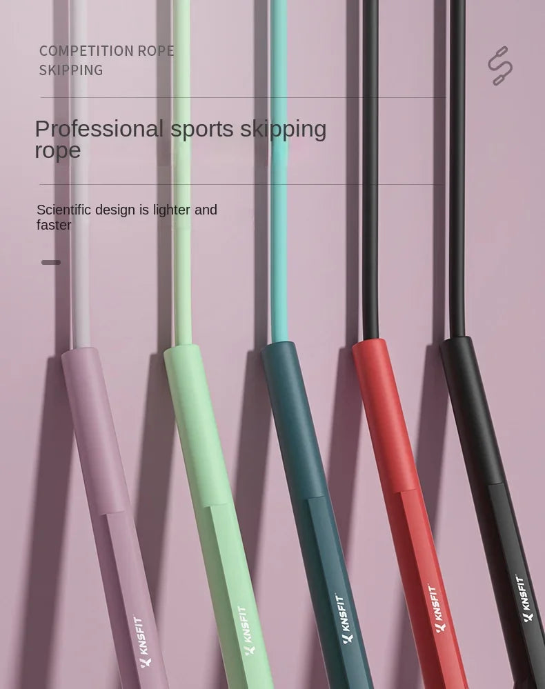 New Pen Holder Professional Skipping Rope 88G Racing Skipping Rope Student Training Sports Fitness Skipping Rope Gym Jump Rope