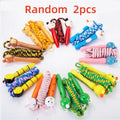 2 Pcs Kids Jump Ropes Wood Handle Sport Bodybuilding Fitness Lovely Cartoon Skipping Ropes Lose Weight Exercise Gym Equipment